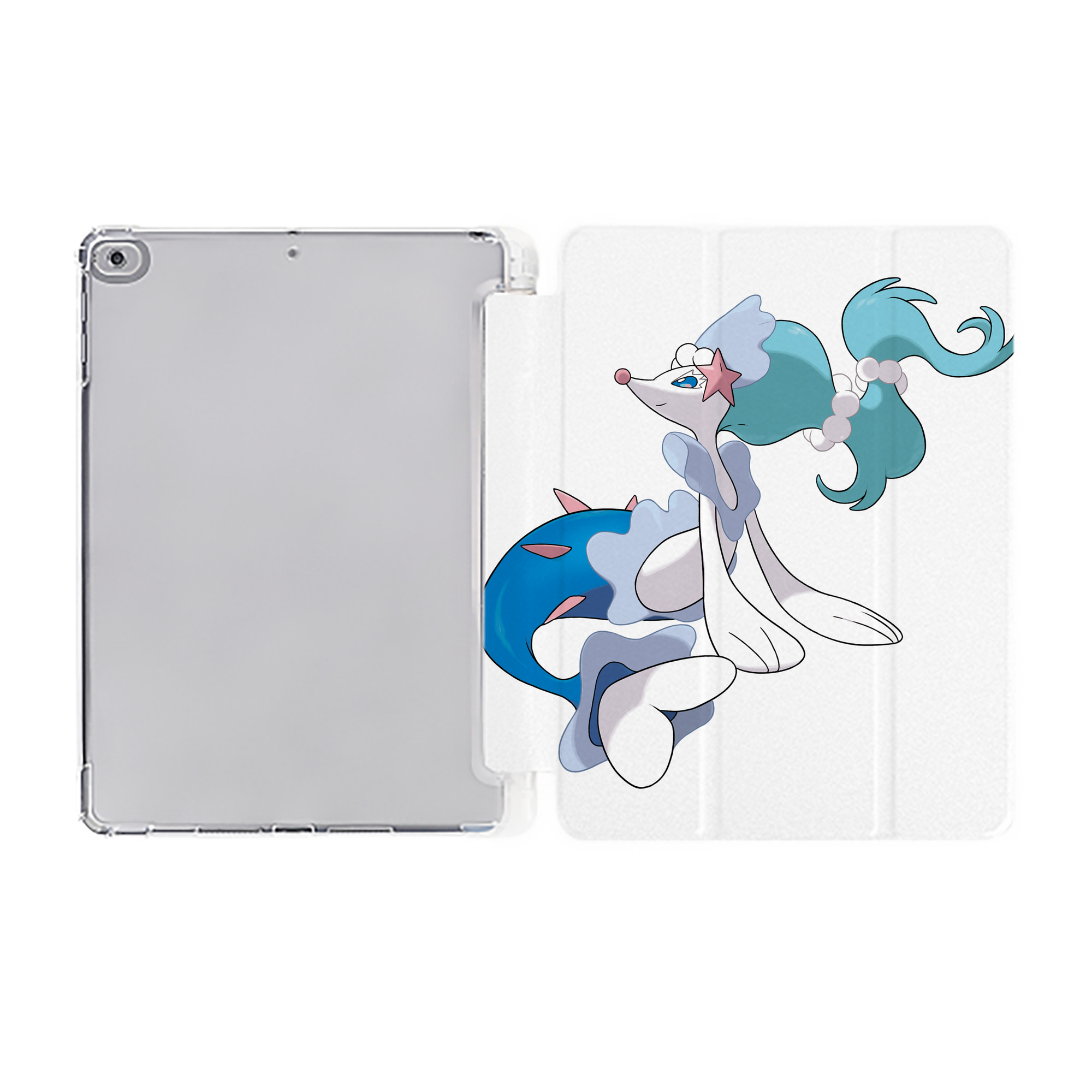 （画像用） ポケットモンスター Pokémon IPad ケース ペン収納付き 三つ折りスタンド PUレザー×シリコン 対応機種9.5/10.5/10.9インチ